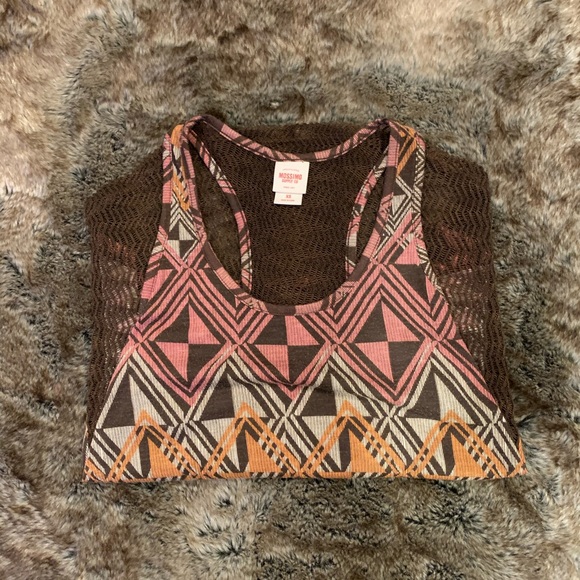 Multicolored Racerback Top - Picture 4 of 5